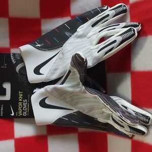 Nike Vapor Knit Football Gloves Size Large
